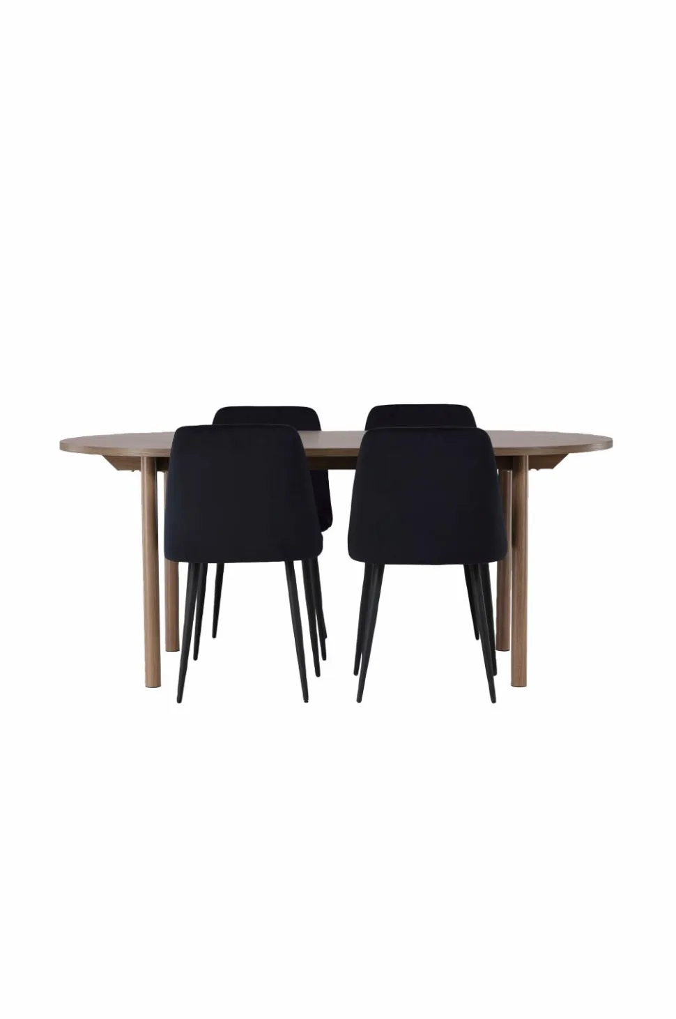 Venture Home Spisegruppe Andy med 4 stole Night