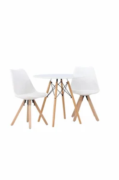 Venture Home Spisegruppe Danburi med 2 stk. stole Zeno