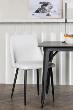 Venture Home Spisegruppe Tempe med 2 stole Night