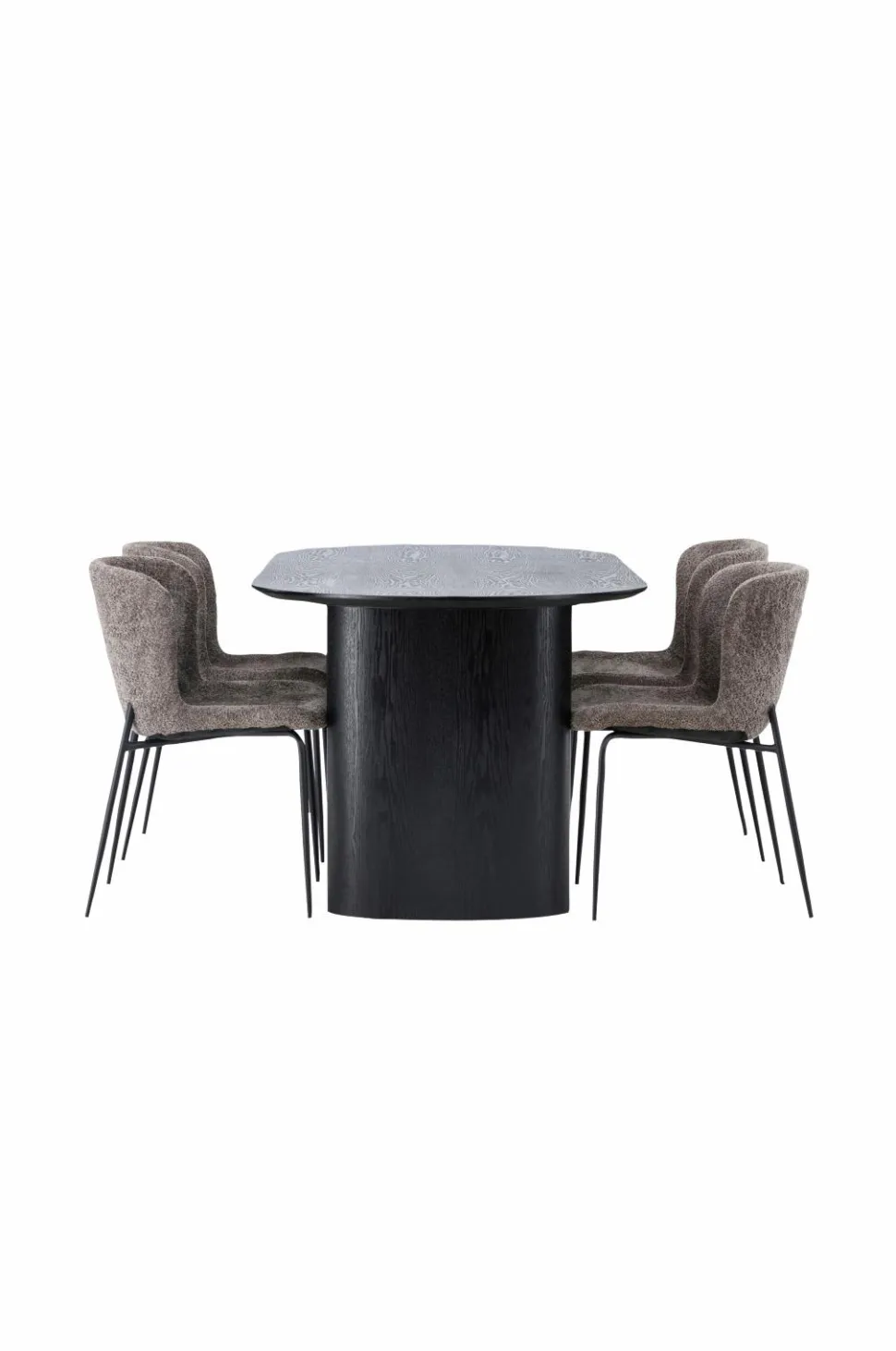 Venture Home Spisegruppe Isolde med 4 stk. stole Modesto