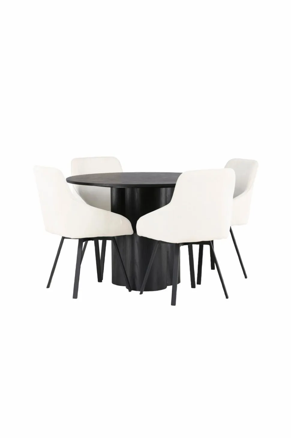 Venture Home Spisegruppe Olivia med 4 stole Rosie