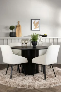Venture Home Spisegruppe Olivia med 4 stole Rosie
