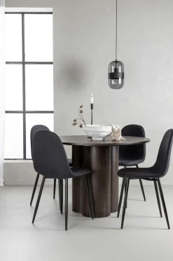 Venture Home Spisegruppe Olivia med 4 stole Polar