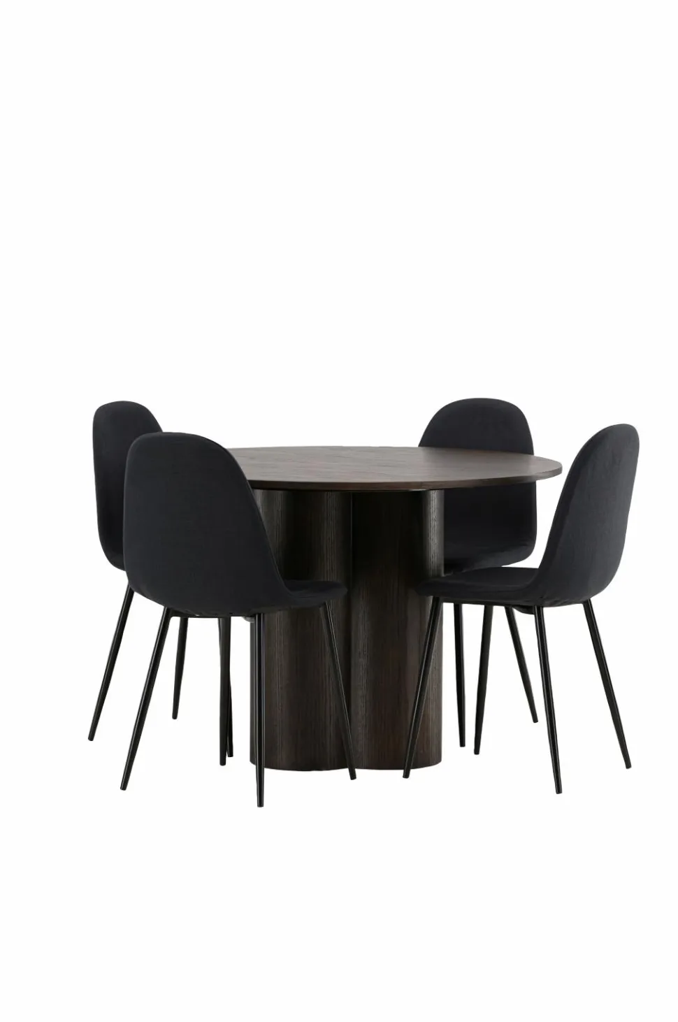 Venture Home Spisegruppe Olivia med 4 stole Polar