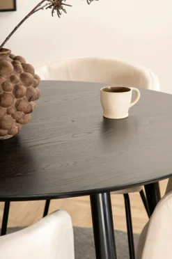 Venture Home Spisegruppe Dipp med 4 spisebordsstole Berit