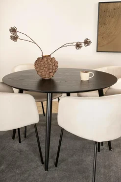 Venture Home Spisegruppe Dipp med 4 spisebordsstole Berit