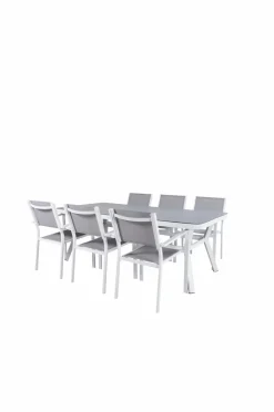 Venture Home Spisegruppe Virya med 6 stole Copacabana