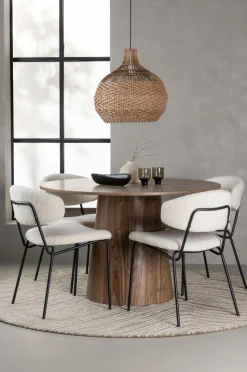 Venture Home Spisegruppe Lanzo med 4 stole Chico