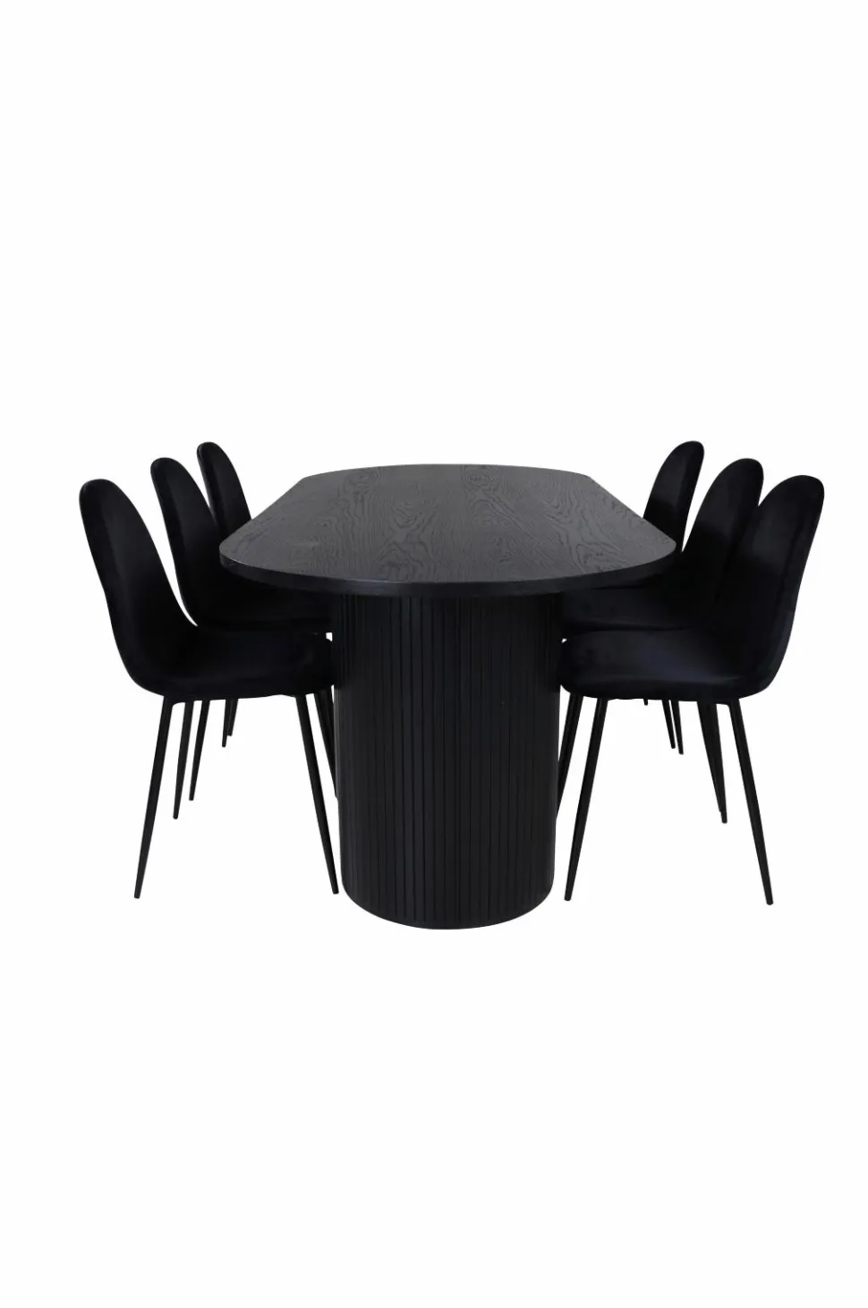 Venture Home Spisegruppe Bianca med 6 spisebordsstole Polar