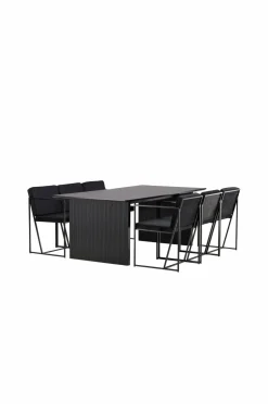 Venture Home Spisegruppe Vail med 6 stole Richmond