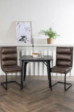 Venture Home Spisegruppe Tempe med 2 stole Zizo