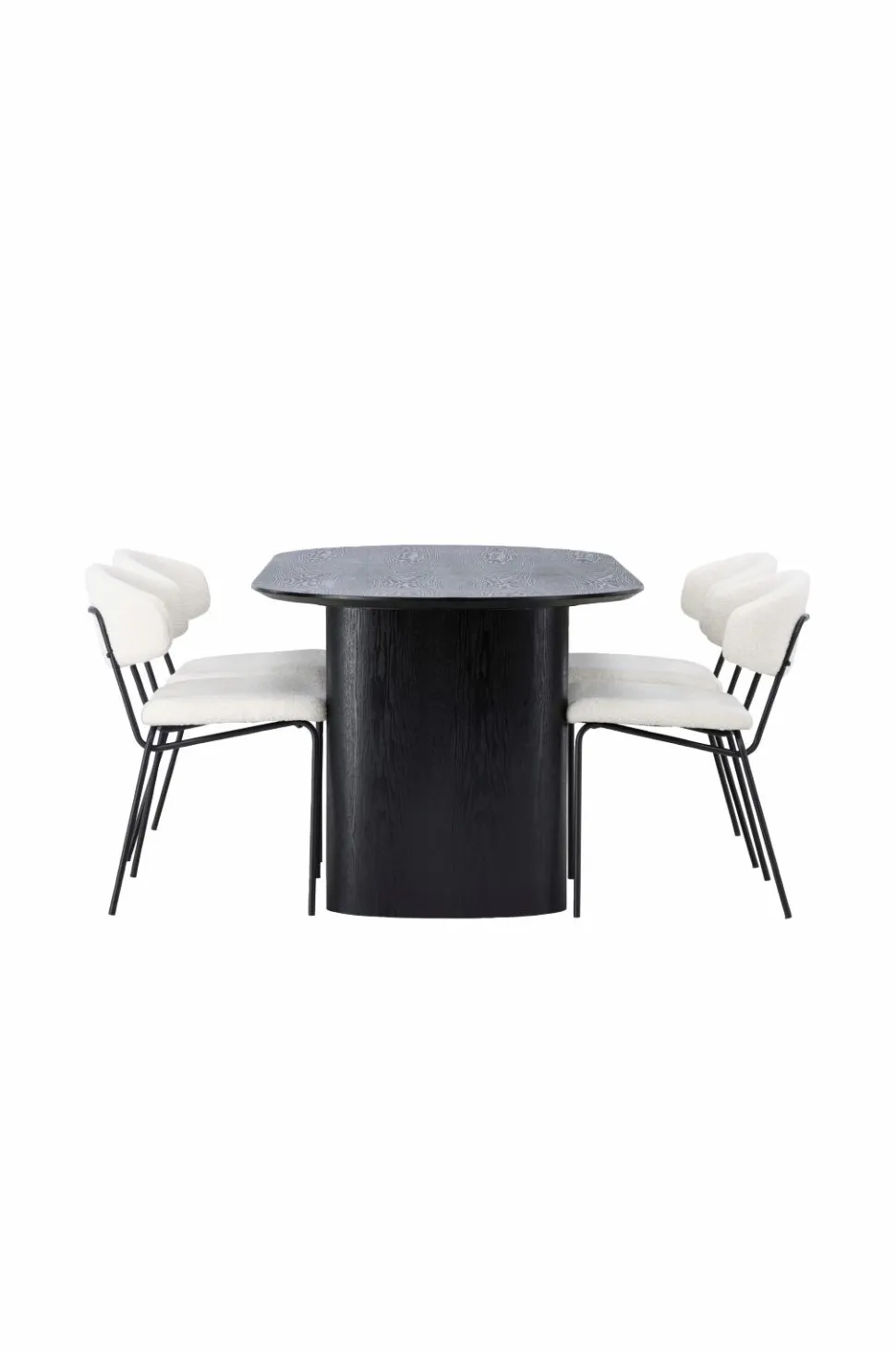 Venture Home Spisegruppe Isolde med 4 stk. stole Chico