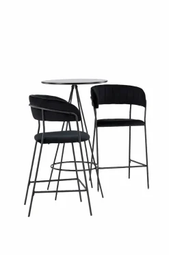 Venture Home Spisegruppe Bistro med 2 stk. stole Lui