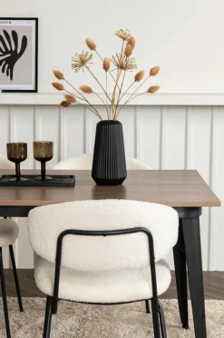 Venture Home Spisegruppe Tempe med 4 spisebordsstole Chico