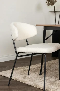 Venture Home Spisegruppe Tempe med 4 spisebordsstole Chico