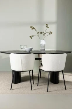 Venture Home Spisegruppe Isolde med 4 stk. stole Edina