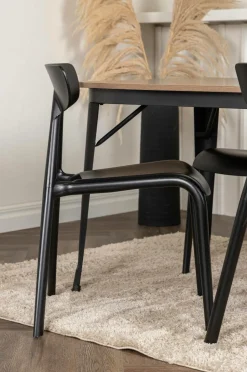 Venture Home Spisegruppe Tempe med 4 stole Ursholmen