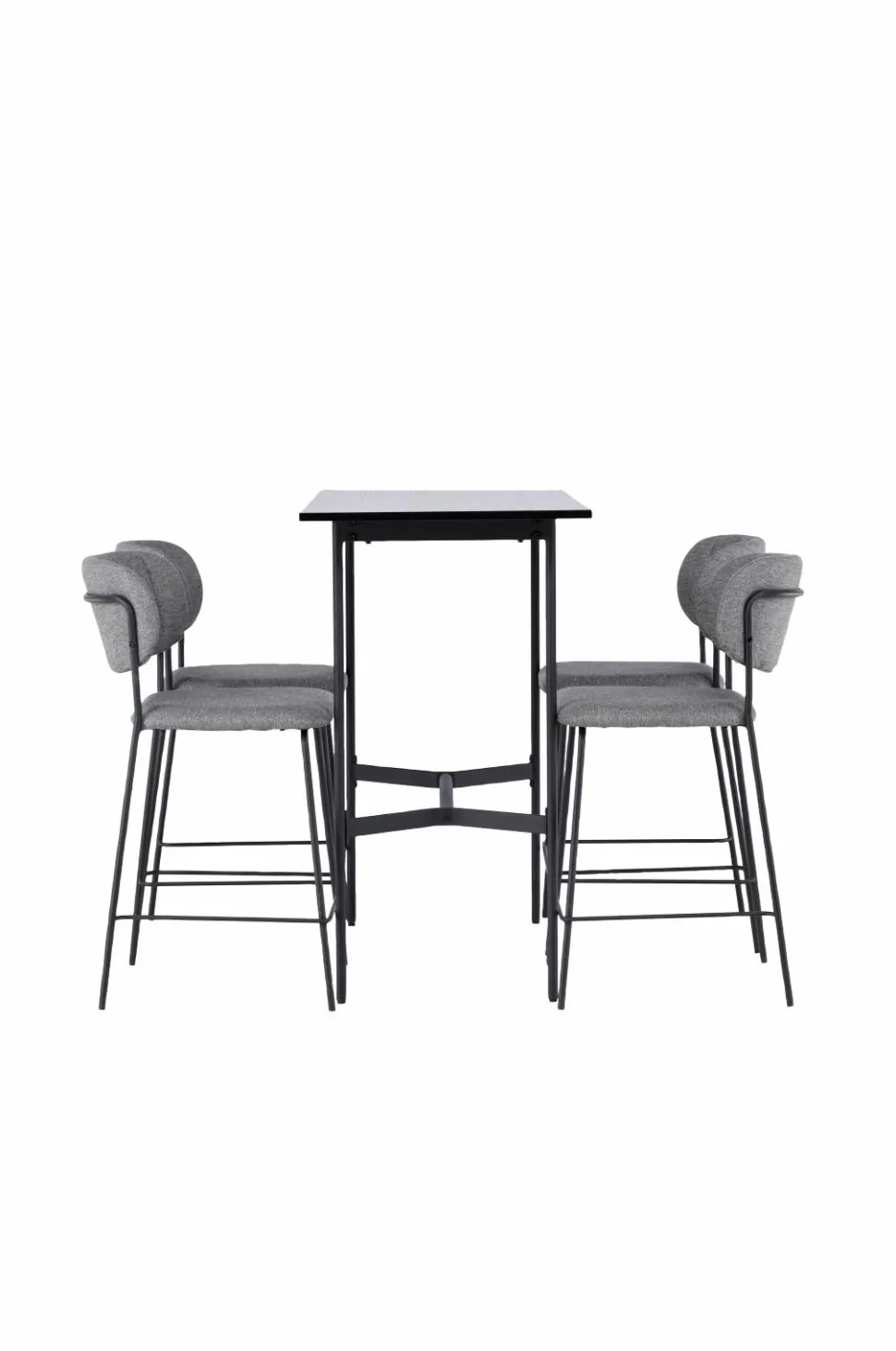 Venture Home Spisegruppe Rax med 4 stole Bell