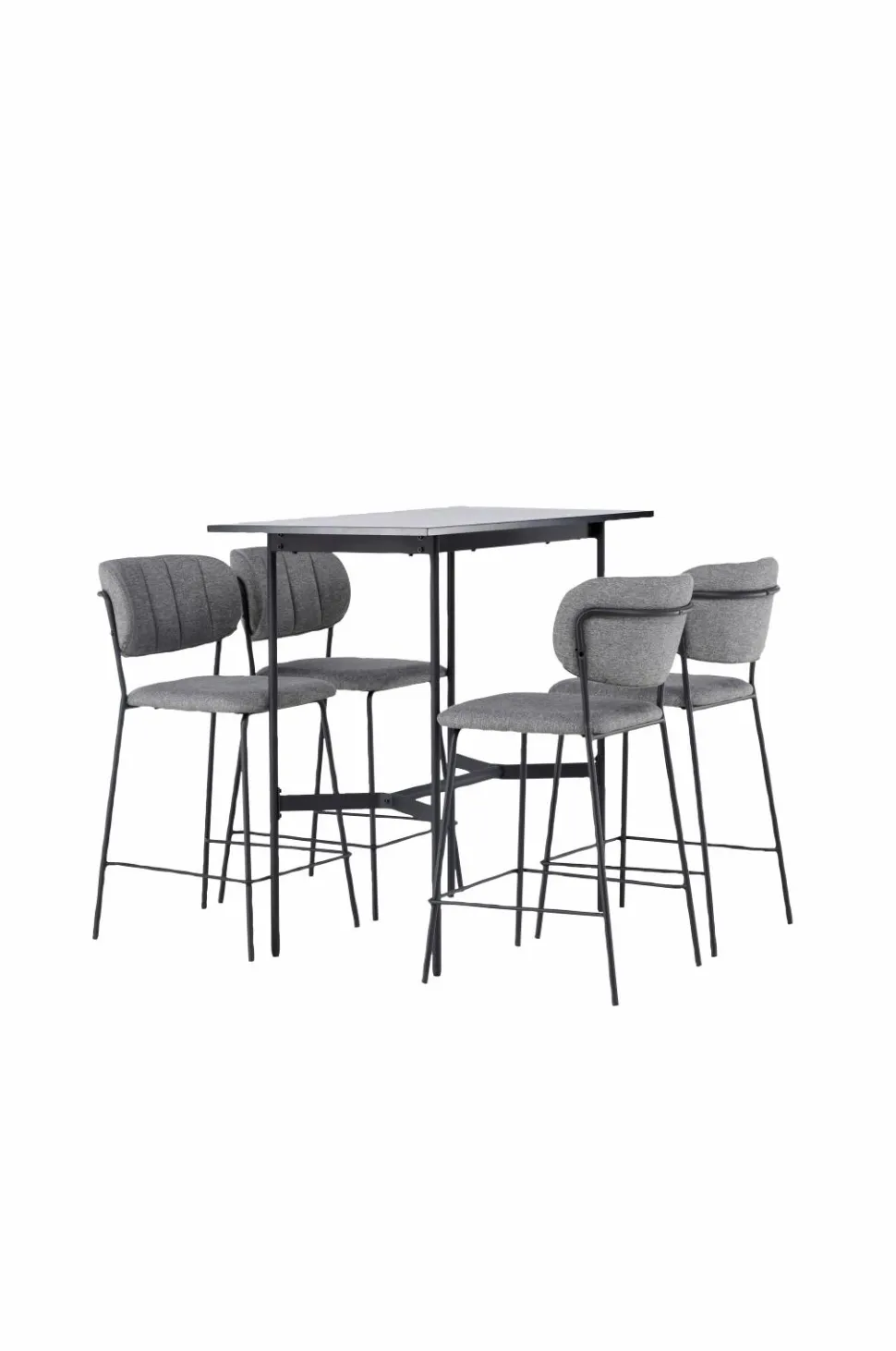 Venture Home Spisegruppe Rax med 4 stole Bell