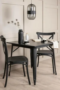 Venture Home Spisegruppe Tempe med 2 spisebordsstole Crosett