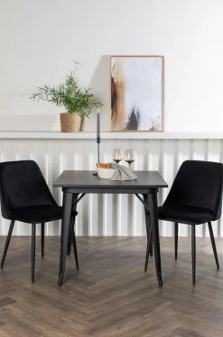 Venture Home Spisegruppe Tempe med 2 stole Night