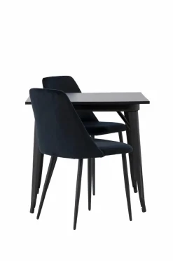 Venture Home Spisegruppe Tempe med 2 stole Night