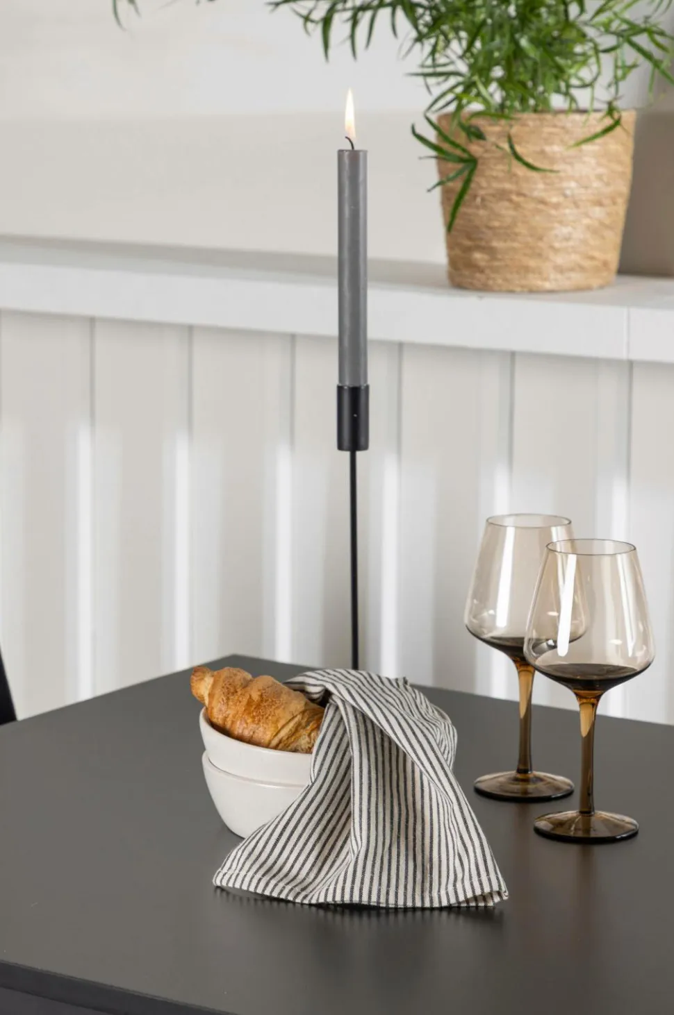 Venture Home Spisegruppe Tempe med 2 stole Night