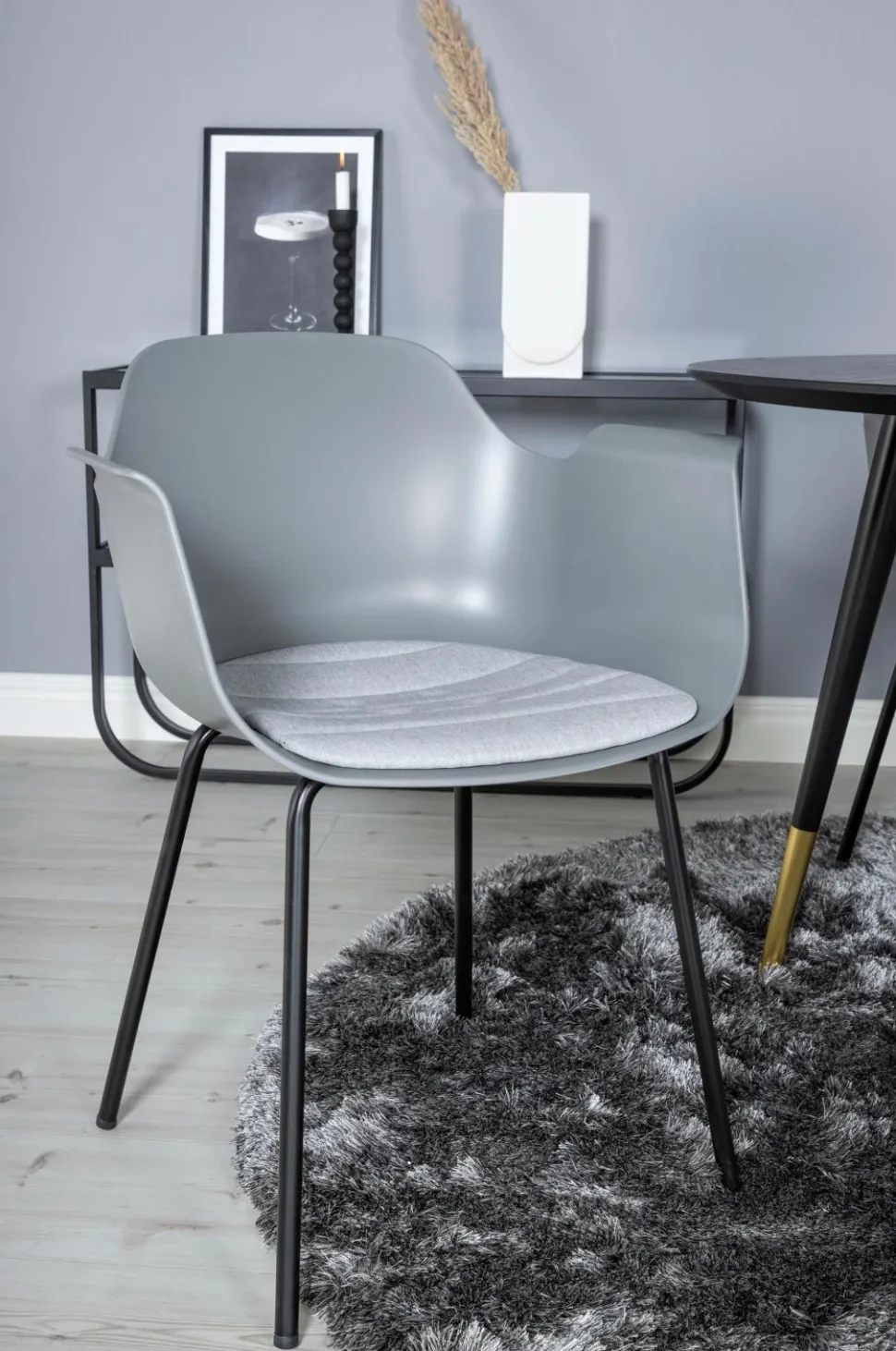 Venture Home Spisegruppe Dipp med 4 stk. stole Comfort