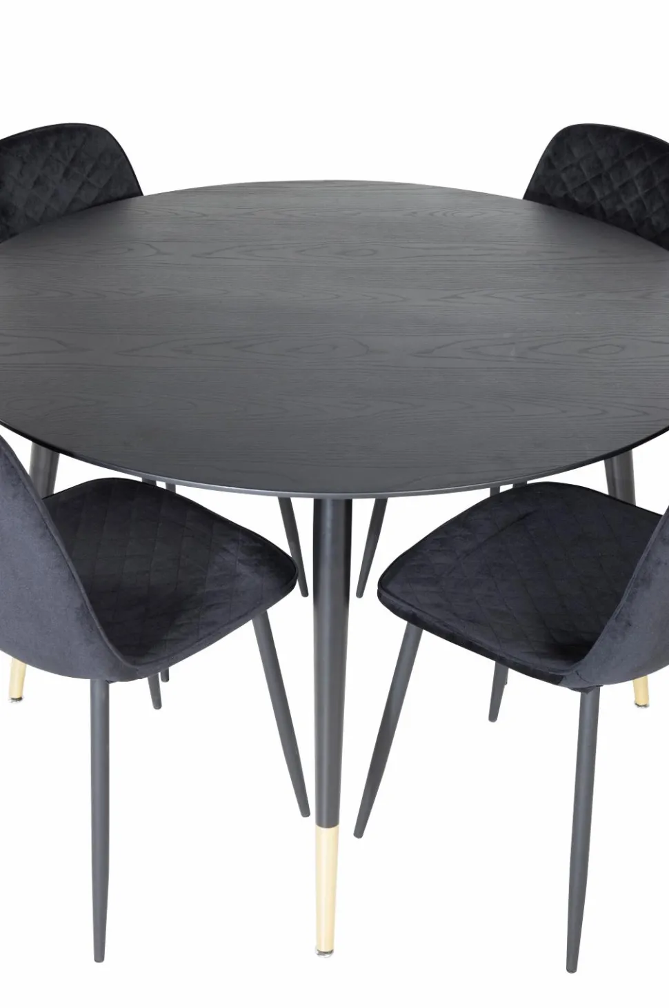 Venture Home Spisegruppe Dipp med 4 stk. stole Polar