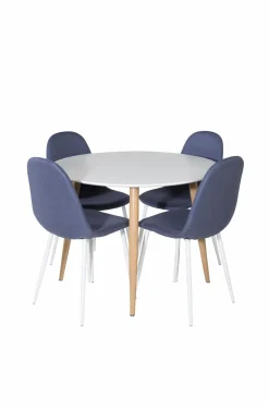 Venture Home Spisegruppe Plaza med stole Polar