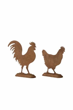 Wikholm Form Hen & Rooster S/2