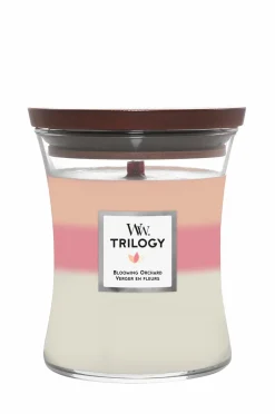 WoodWick Trilogy Hourglass Blooming Orchard