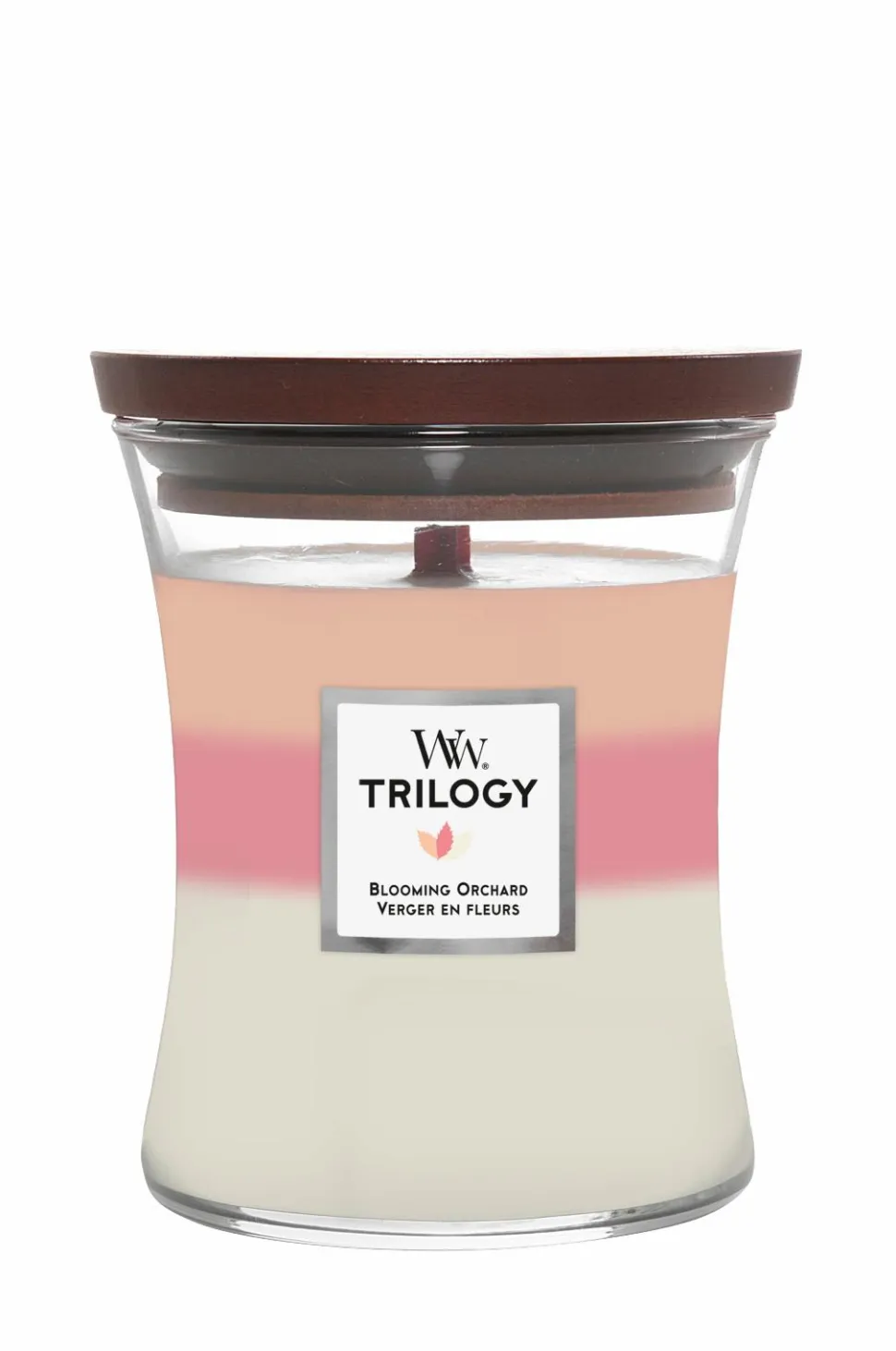 WoodWick Trilogy Hourglass Blooming Orchard