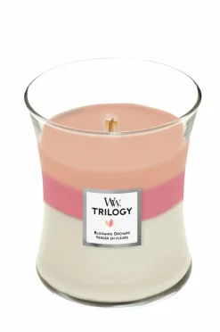 WoodWick Trilogy Hourglass Blooming Orchard