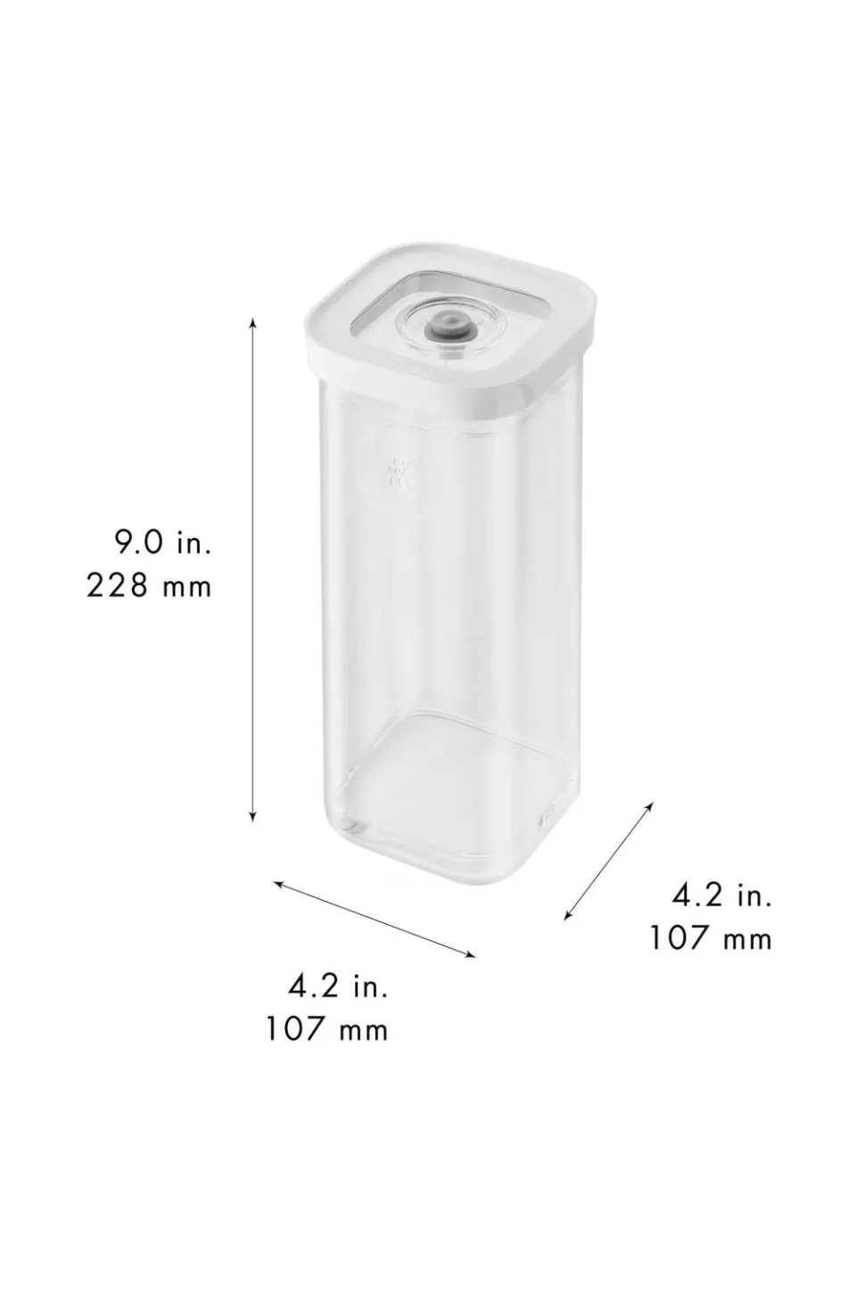 ZWILLING Forvaringsboks Fresh & Save Cube 3S