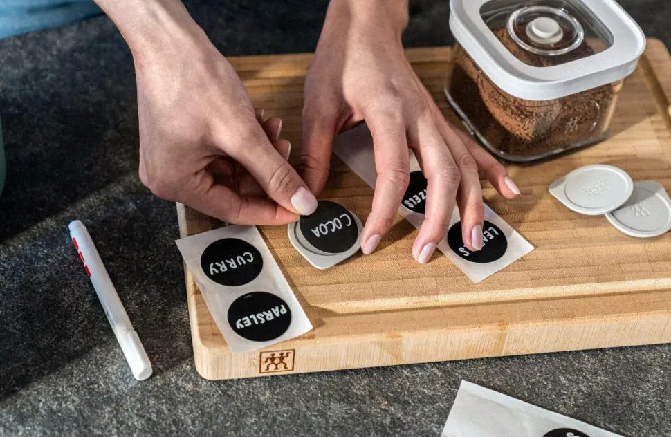 ZWILLING NFC-etiketter og kritpenna till Fresh & Save set i 11 delar