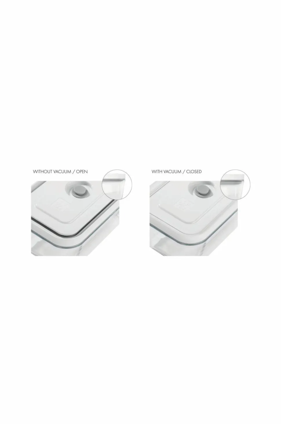 ZWILLING Vakuumbeholder Gratinfad Fresh & Save 2800 ml Glas