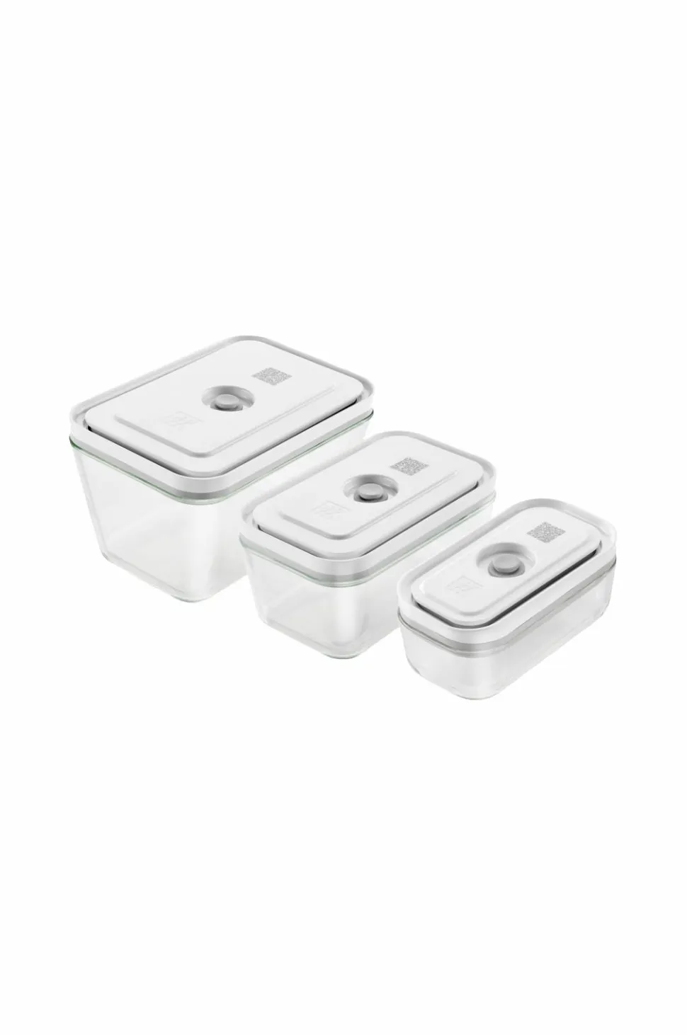 ZWILLING Vakuumbeholdersæt Fresh & Save 3 stk. S, M og L Glas