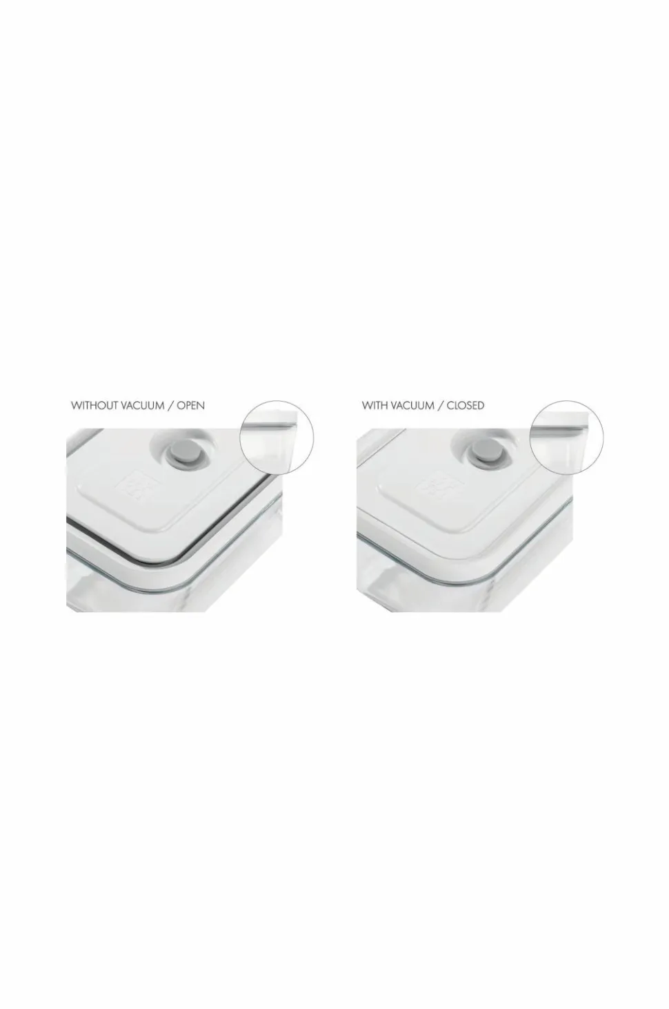 ZWILLING Vakuumbeholder Fresh & Save 2000 ml Glas